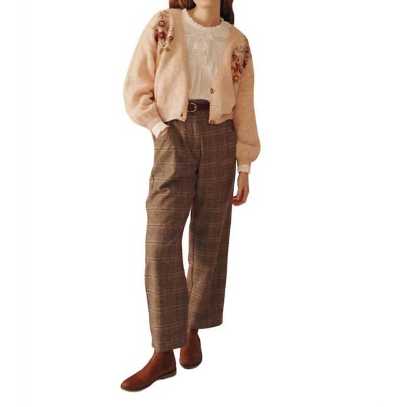 NEW LOUISE MISHA abuelo pants in chestnut - Picture 1 of 5